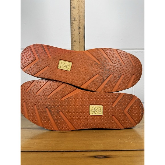 Ariat Brown Serape Stripe Slip-On Loafers Women's Size 7.5B Casual Runs Small 7 - Picture 6 of 10